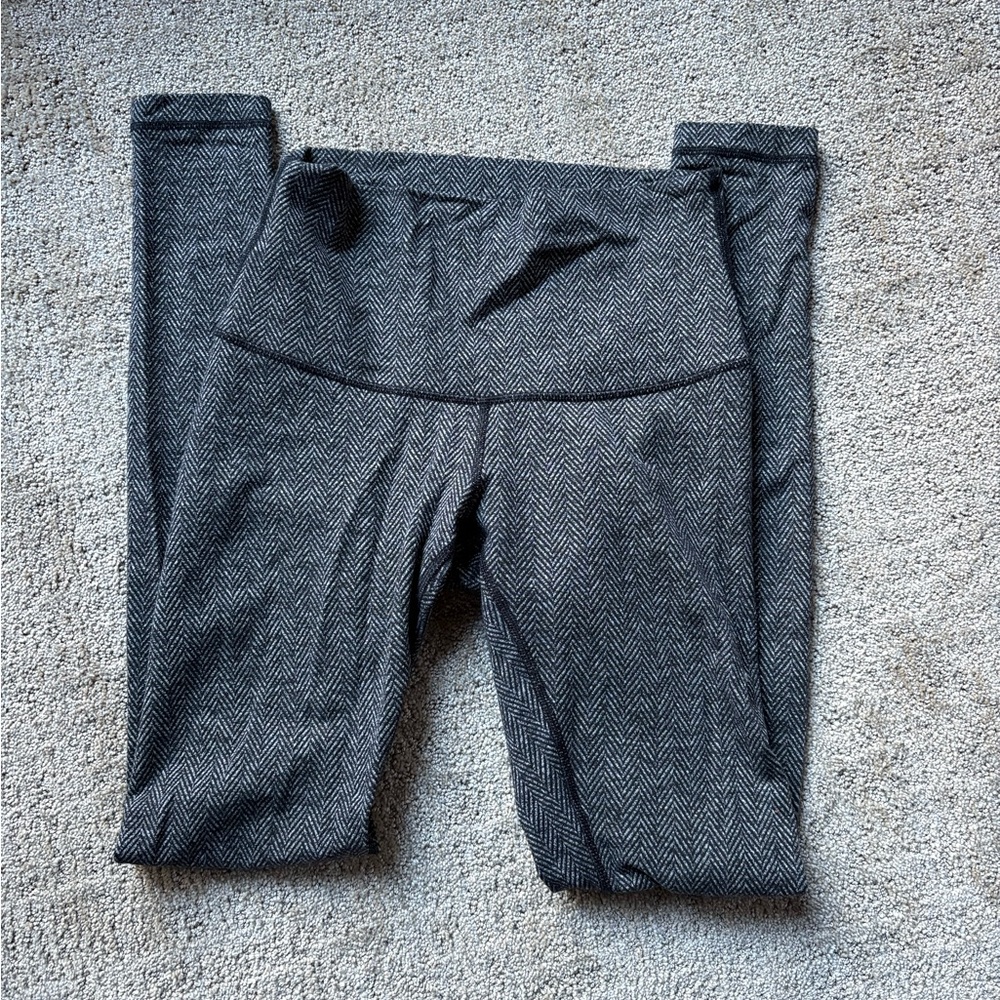 Lululemon Wunder Under 31” Herringbone Leggings